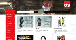 Desktop Screenshot of os-safetycenter.dk